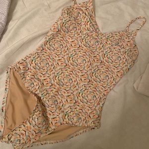 J. Crew Poppy One Piece Swimsuit